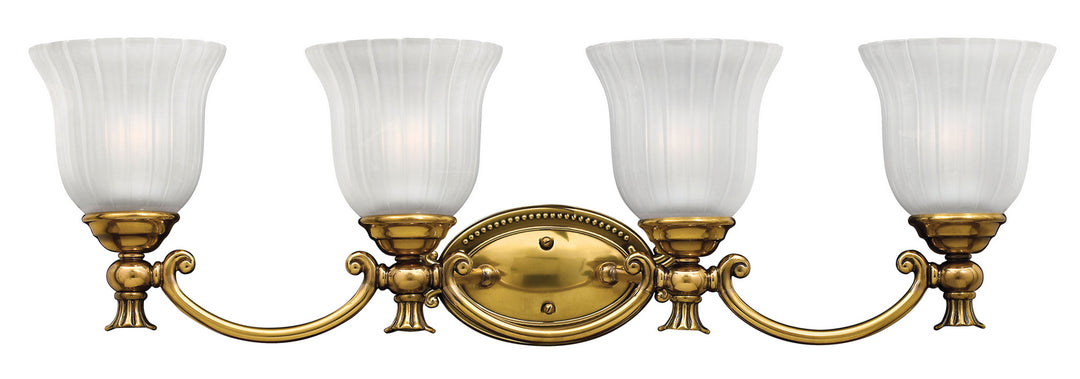 Hinkley Francoise 5584BB Bath Vanity Light 31 in. wide - Burnished Brass