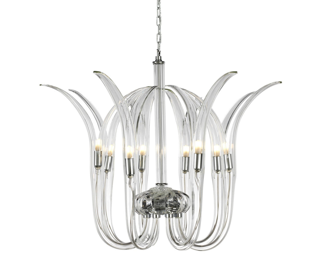 Metropolitan Cisne N9438 Chandelier Light - Polished Nickel