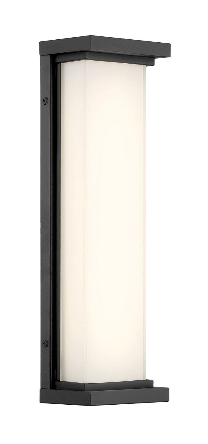 George Kovacs Lighting P5561-066-L Caption Led Outdoor Wall Mount Outdoor Black
