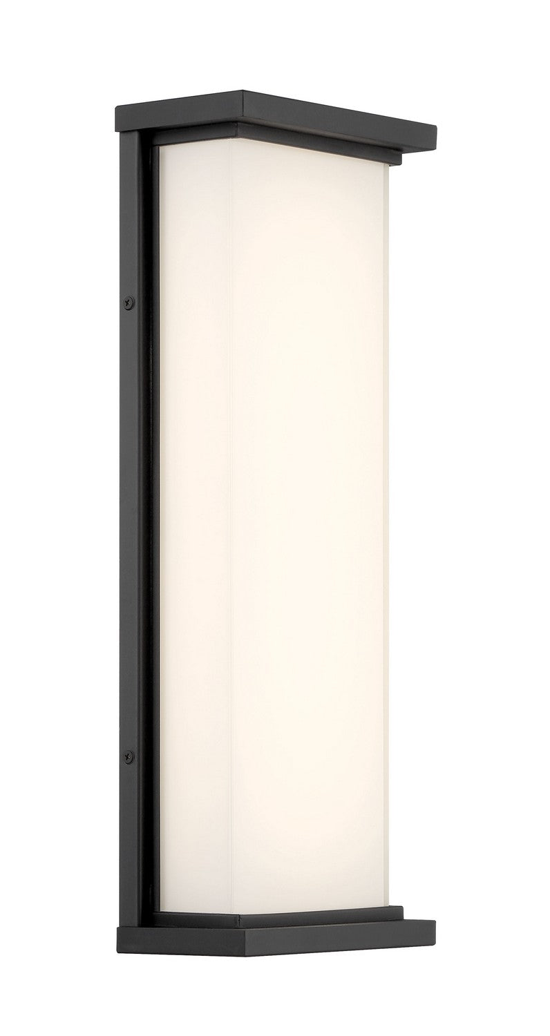 George Kovacs Lighting P5562-066-L Caption Led Outdoor Wall Mount Outdoor Black