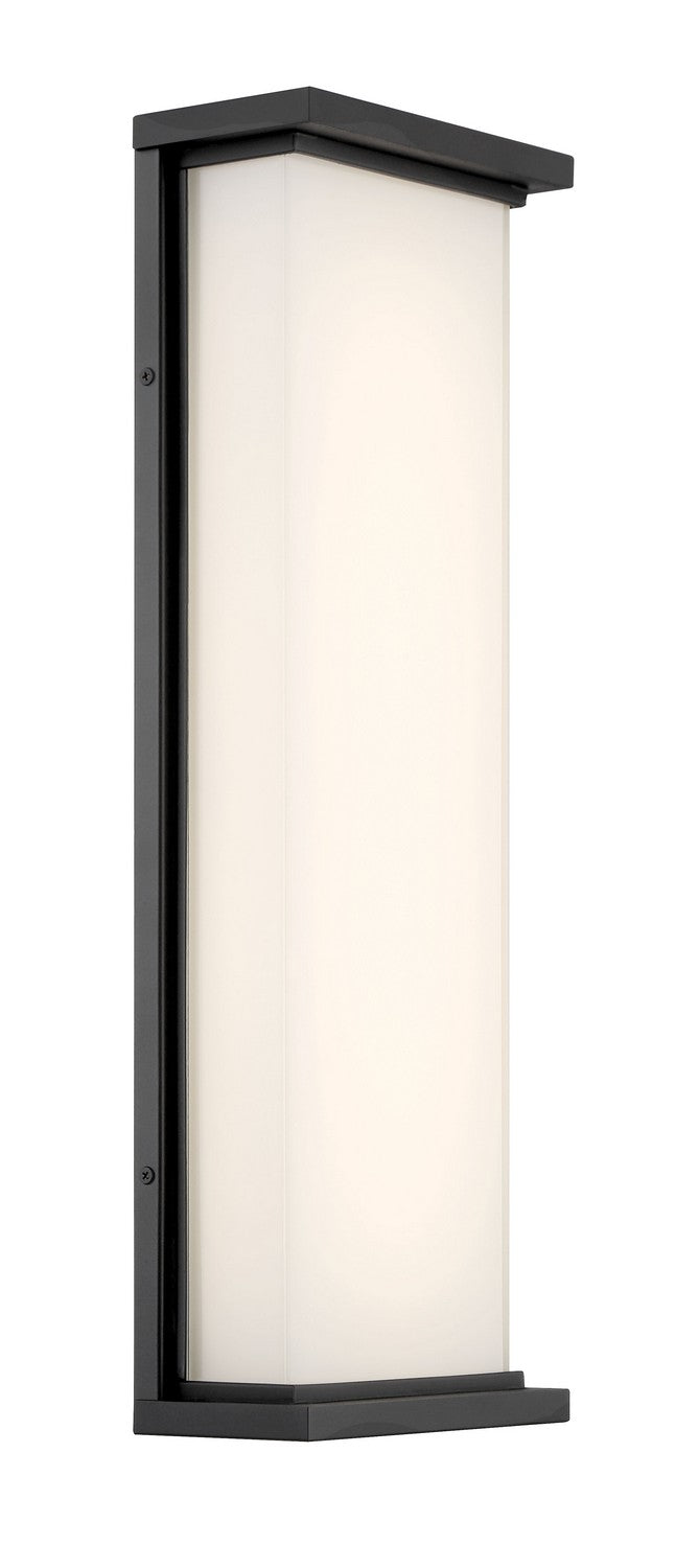 George Kovacs Lighting P5563-066-L Caption Led Outdoor Wall Mount Outdoor Black