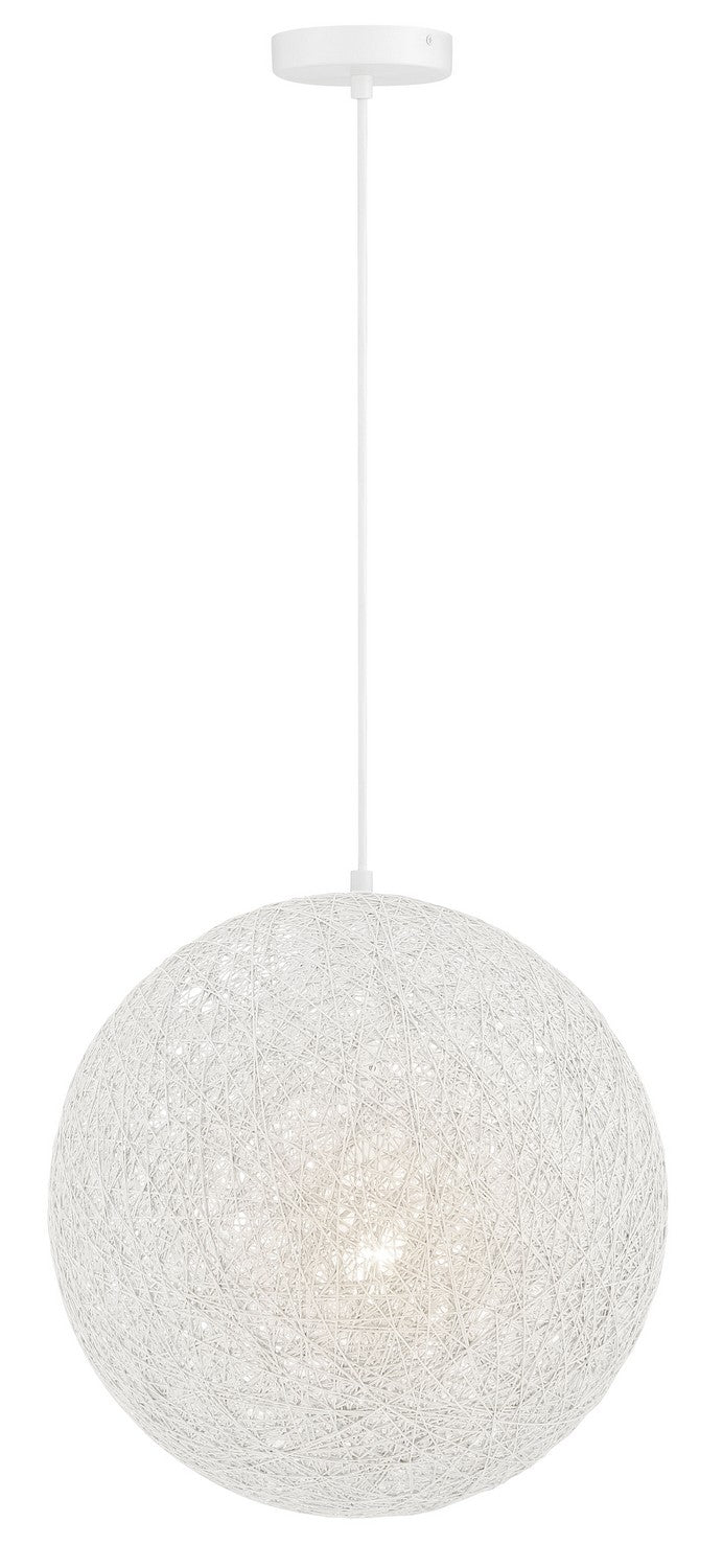 George Kovacs Entwined P5570-44B Pendant Light - Matte White