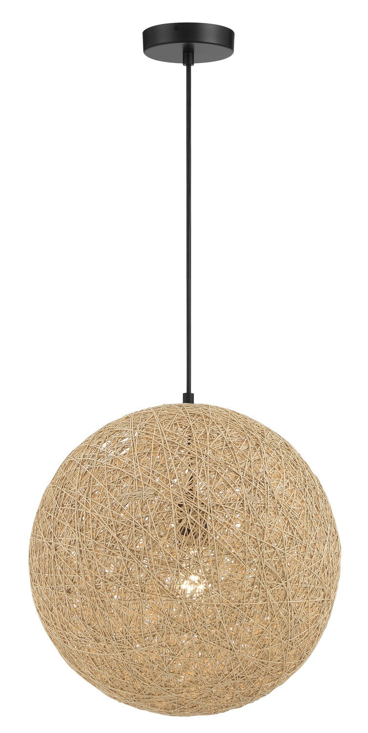 George Kovacs Entwined P5570-66A Pendant Light - Coal