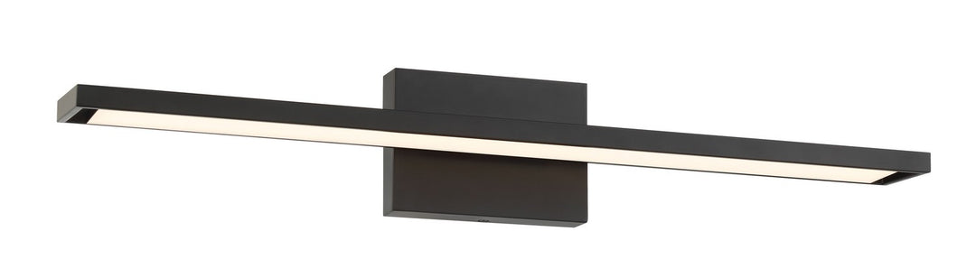 George Kovacs Parallel P5582-66A-L Bath Vanity Light 30 in. wide - Coal