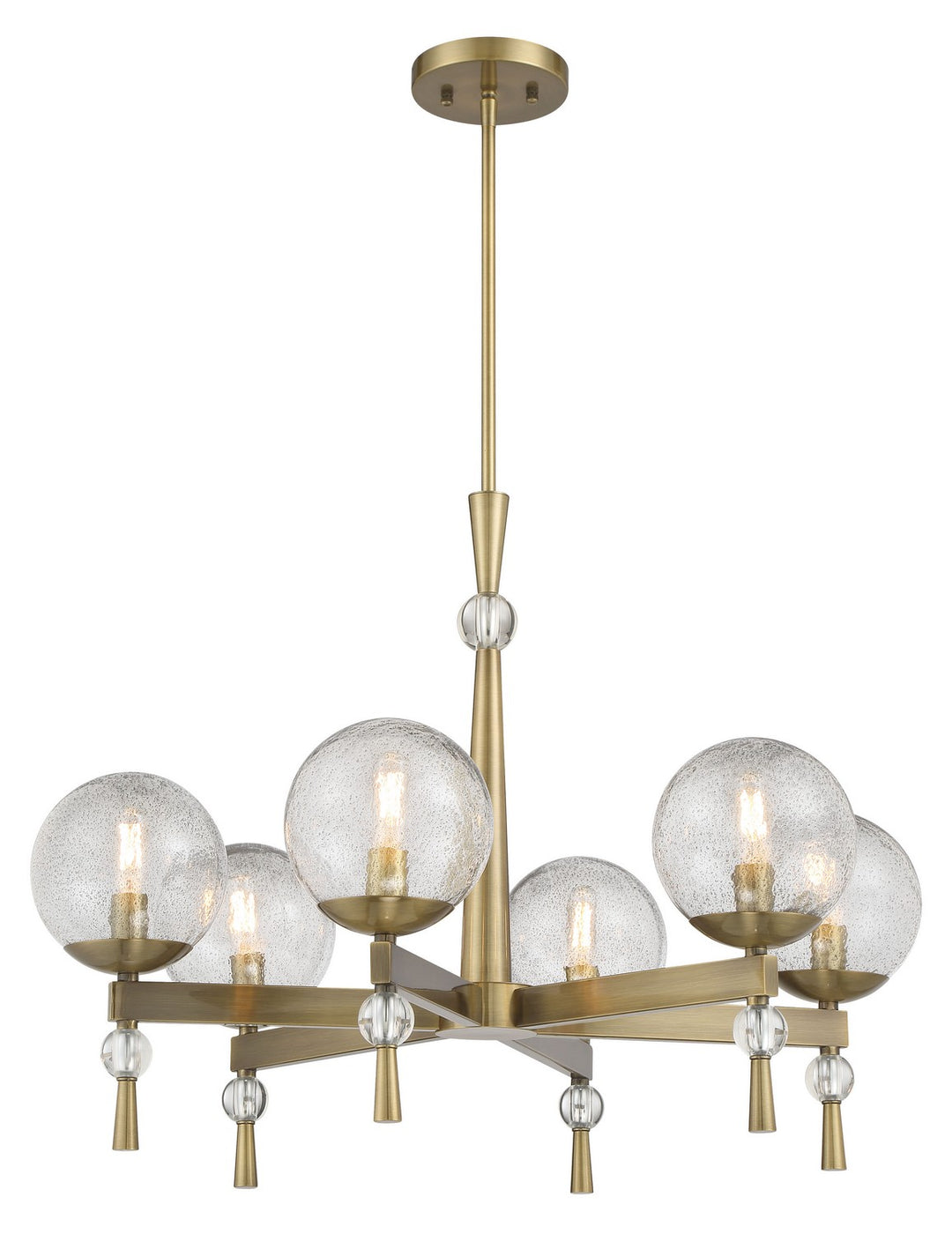 Minka-Lavery Populuxe 1336-923 Chandelier Light - Oxidized Aged Brass