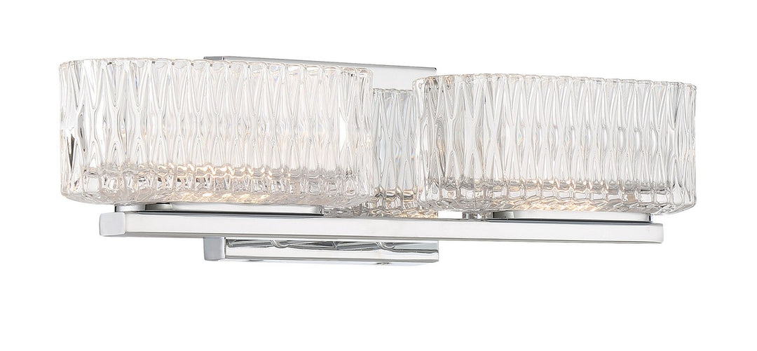 Minka-Lavery Sparren 2002-77-L Bath Vanity Light 17 in. wide - Chrome