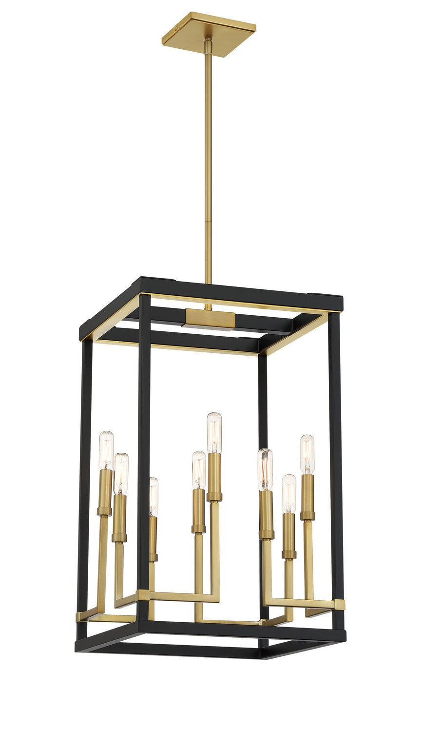 Minka-Lavery Union Estates 2119-726 Pendant Light - Coal And Soft Brass