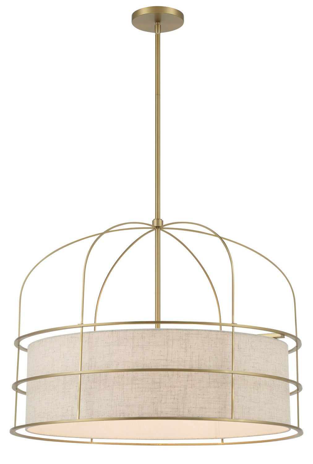 Minka-Lavery Gateway Park 2156-695 Pendant Light - Soft Brass