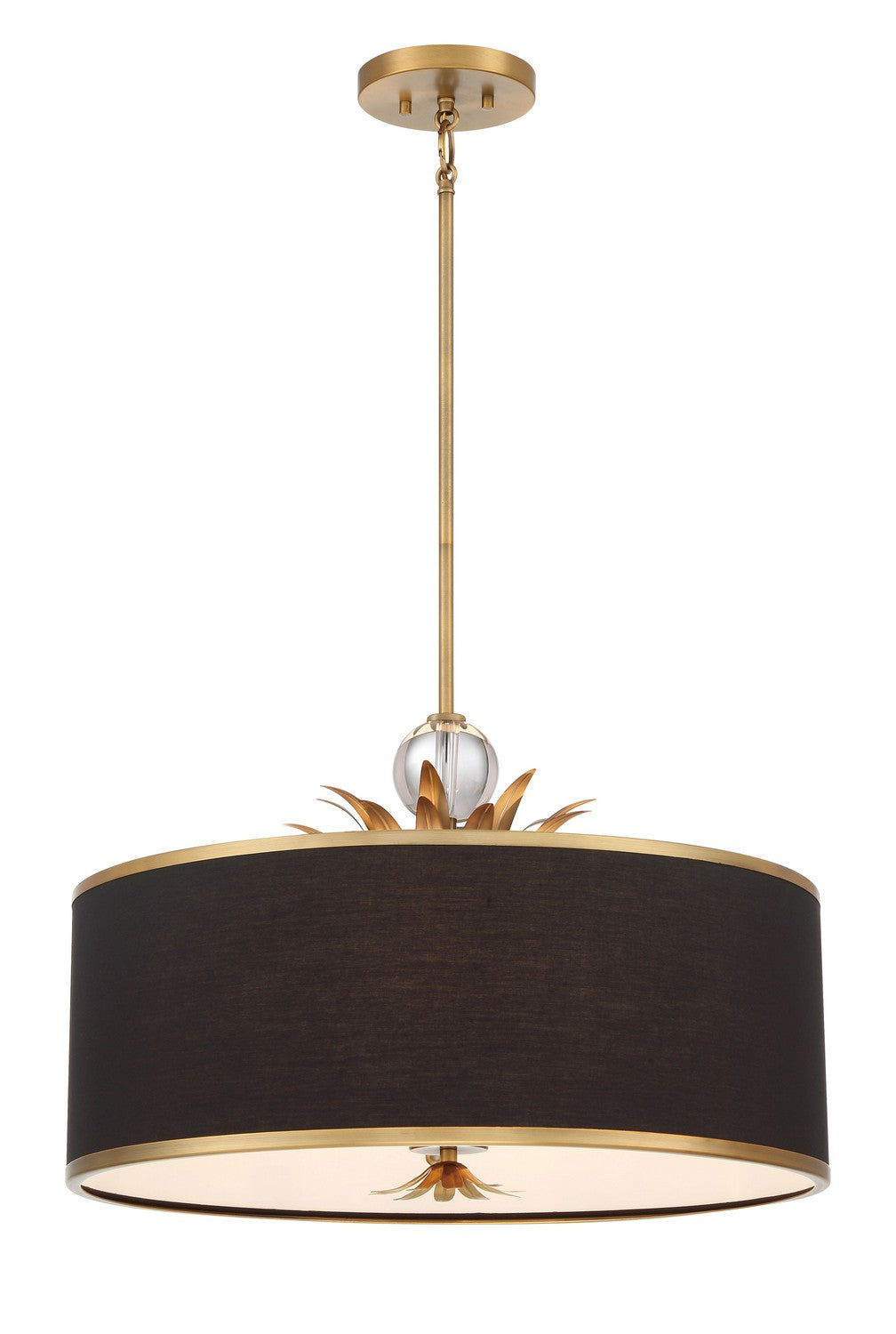 Minka-Lavery Caprio 4584-672 Pendant Light - Natural Brushed Brass