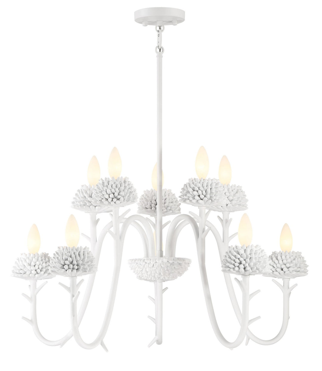 Minka-Lavery North Folk 5907-655 Chandelier Light - Sand White