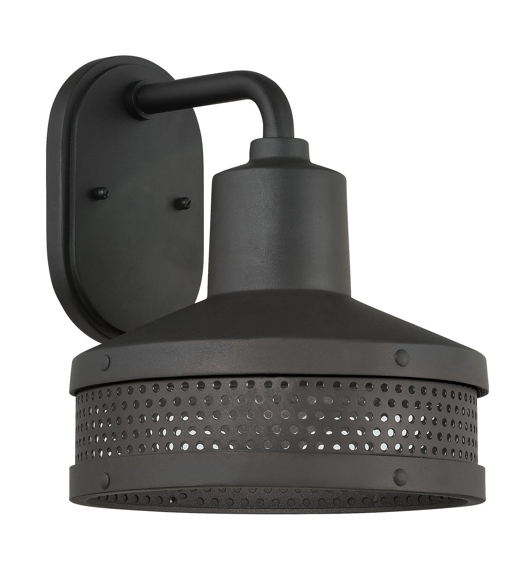 Minka-Lavery Lighting 73310-66 Abalone Point One Light Wall Sconce Outdoor Black