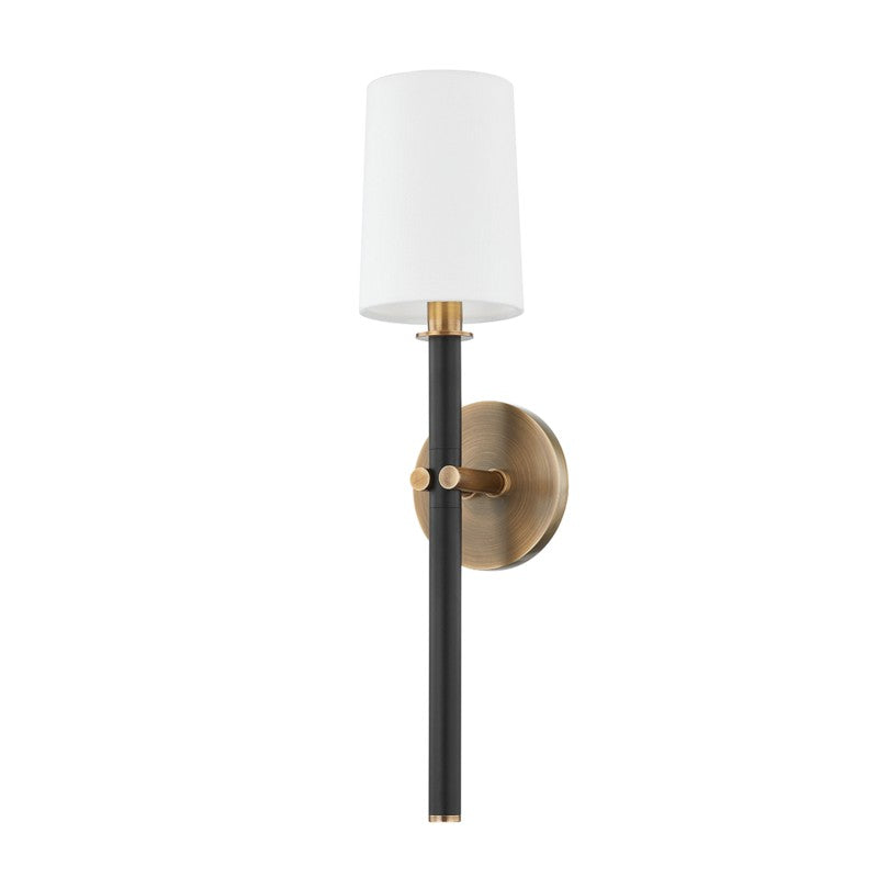 Troy Belvedere B2819-PBR/TBK Wall Sconce Light - Patina Brass