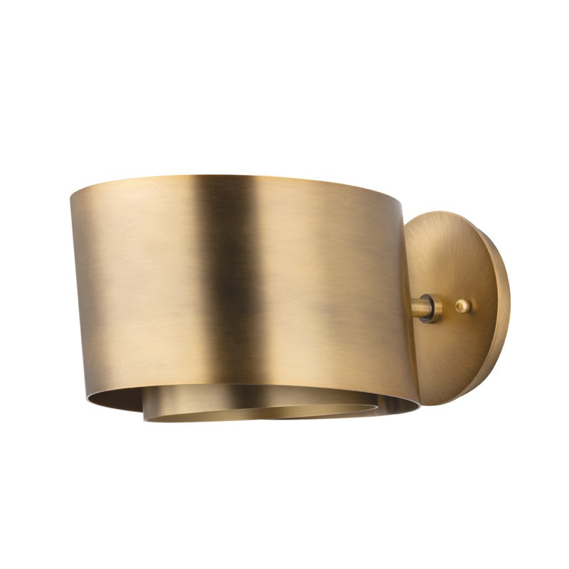 Troy Roux B4406-PBR Wall Sconce Light - Patina Brass