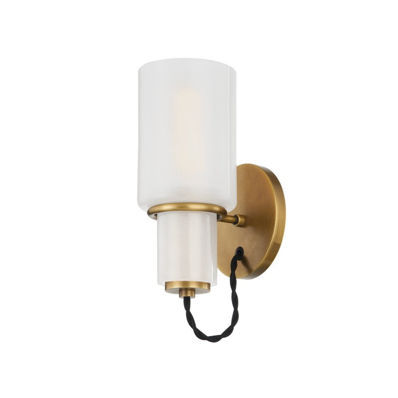 Troy Lincoln B4809-PBR Wall Sconce Light - Patina Brass