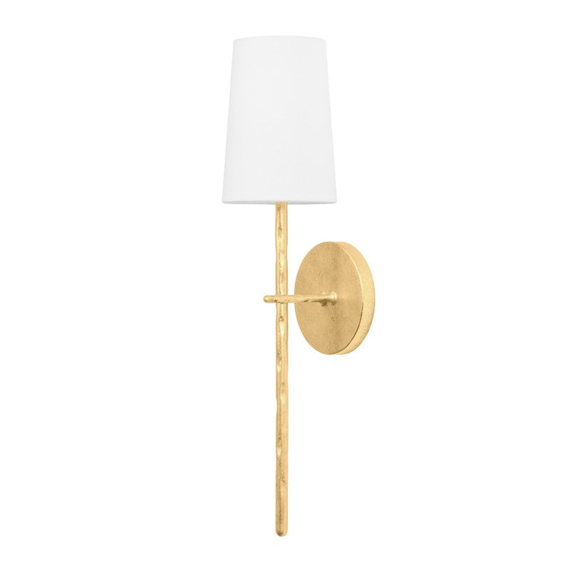 Troy River B8827-VGL Wall Sconce Light - Vintage Gold Leaf
