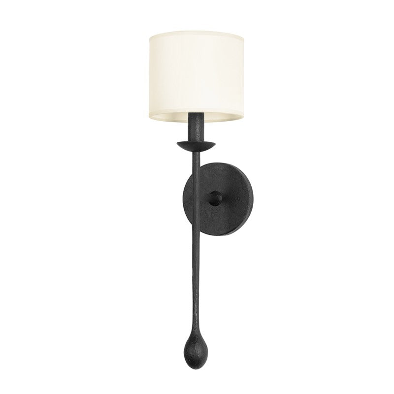 Troy Osmond B9721-BI Wall Sconce Light - Black Iron