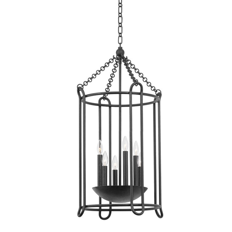 Troy Lassen F4619-BI Pendant Light - Black Iron