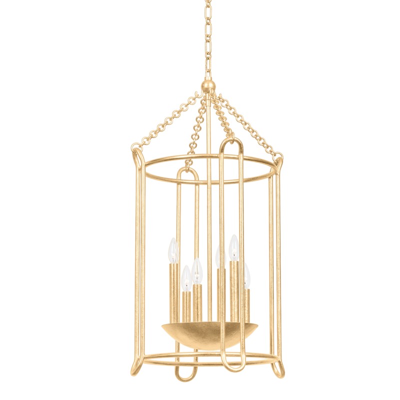 Troy Lassen F4619-VGL Pendant Light - Vintage Gold Leaf