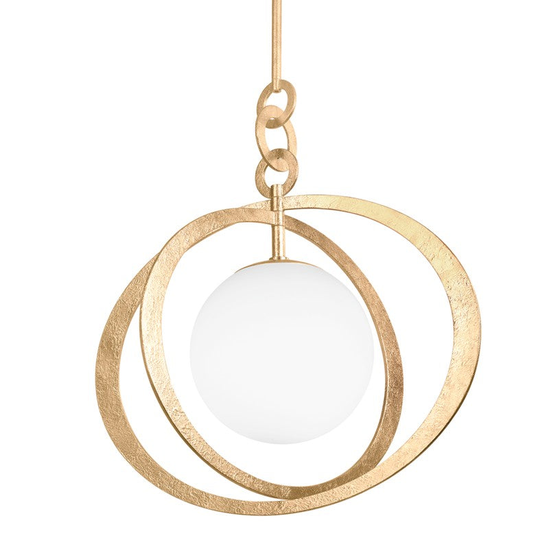 Troy Olancha F7932-VGL Pendant Light - Black Iron