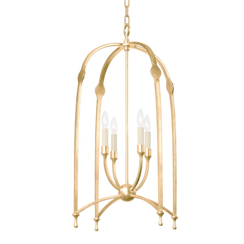 Troy Rhett F8821-VGL Pendant Light - Vintage Gold Leaf