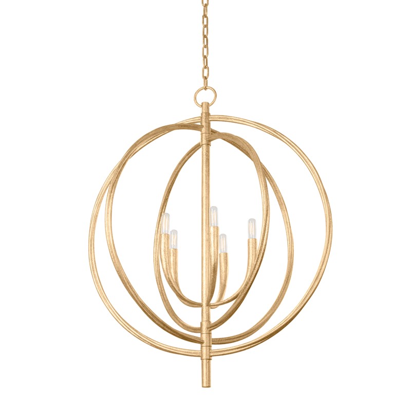 Troy Fillea F8830-VGL Pendant Light - Vintage Gold Leaf