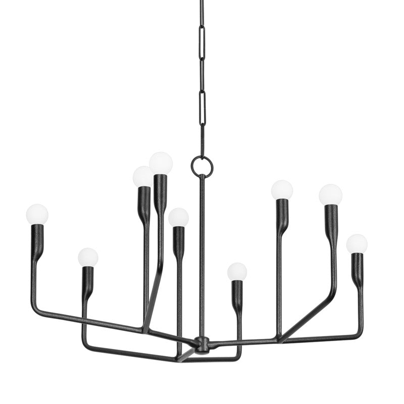 Troy Norman F9232-FOR Chandelier Light - Forged Iron