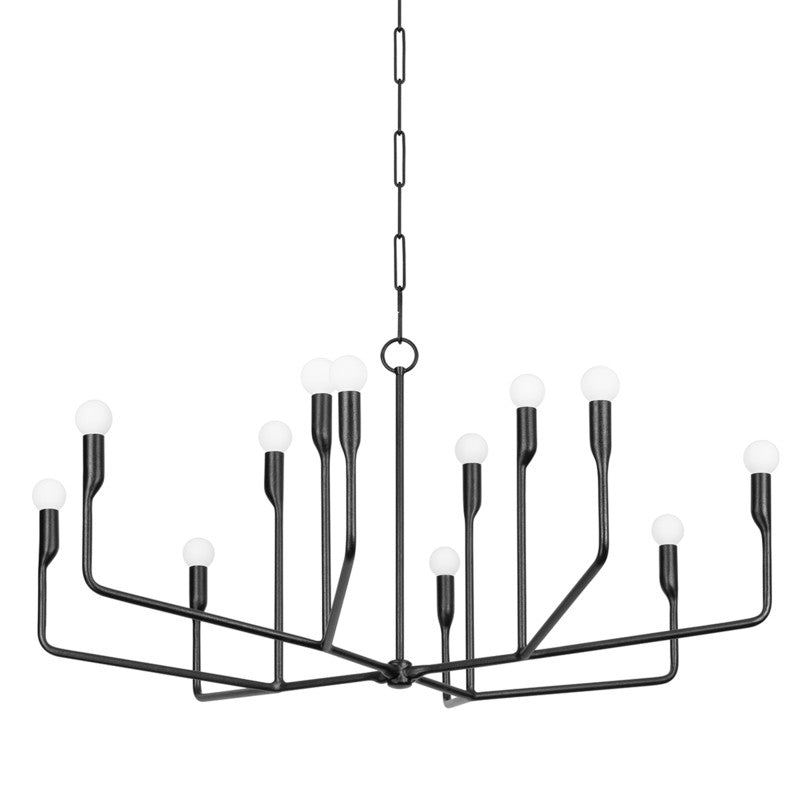 Troy Norman F9242-FOR Chandelier Light - Forged Iron