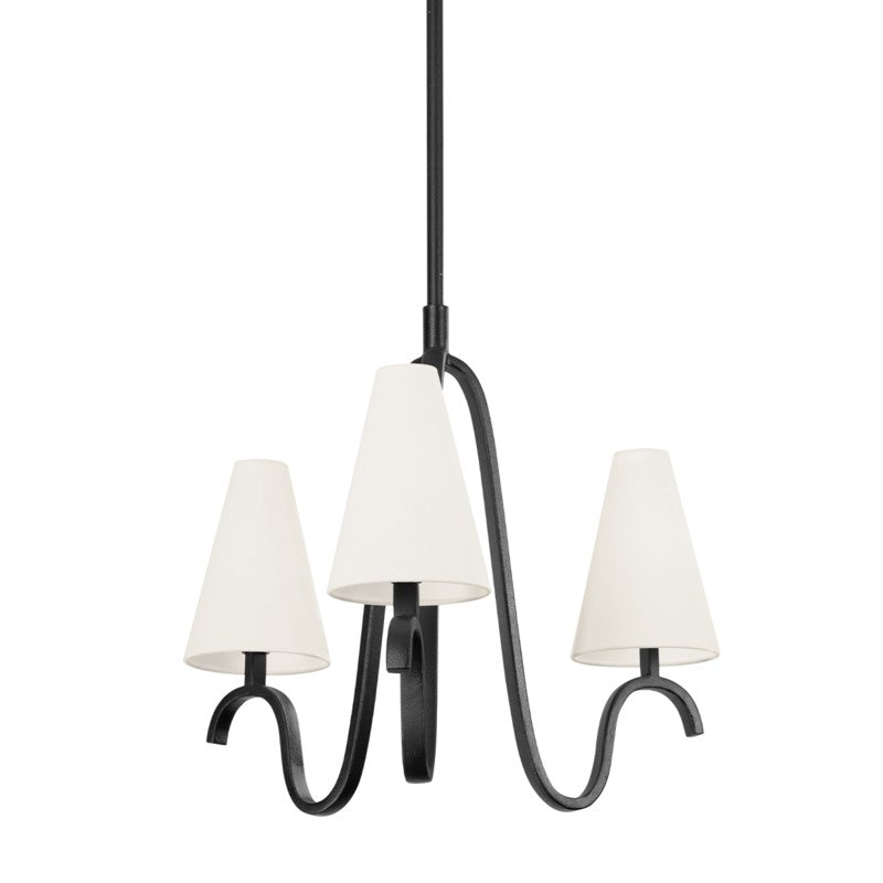 Troy Melor F9326-FOR Chandelier Light - Forged Iron