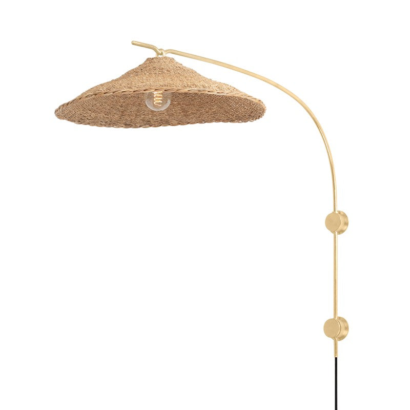 Troy Lighting PTL8735-VGL  Valier Lamp Vintage Gold Leaf