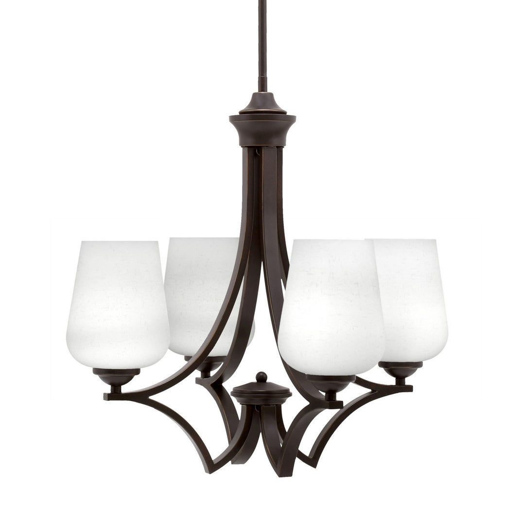 Toltec Zilo 564-DG-211 Chandelier Light - Dark Granite