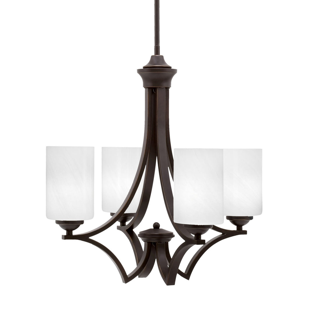 Toltec Zilo 564-DG-3001 Chandelier Light - Dark Granite