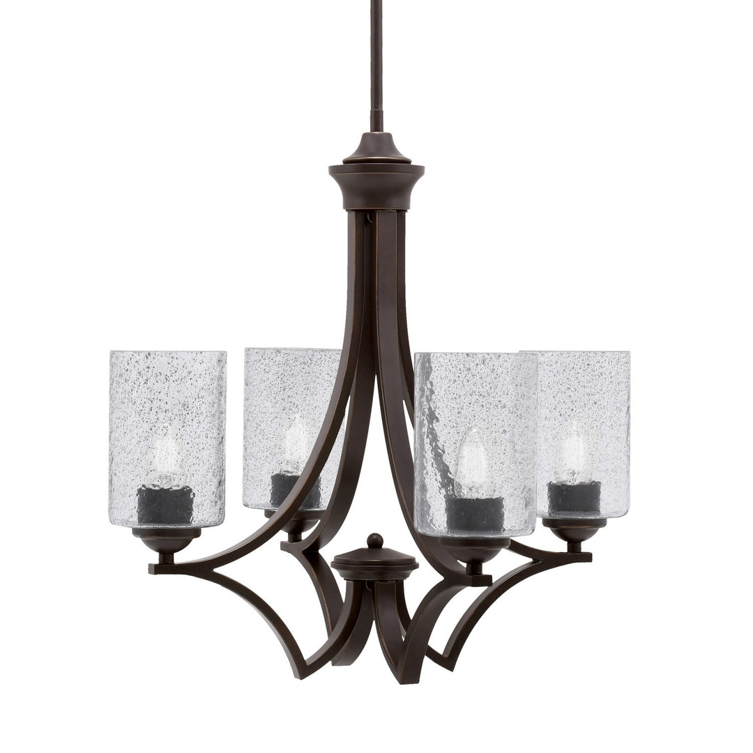 Toltec Zilo 564-DG-3002 Chandelier Light - Dark Granite
