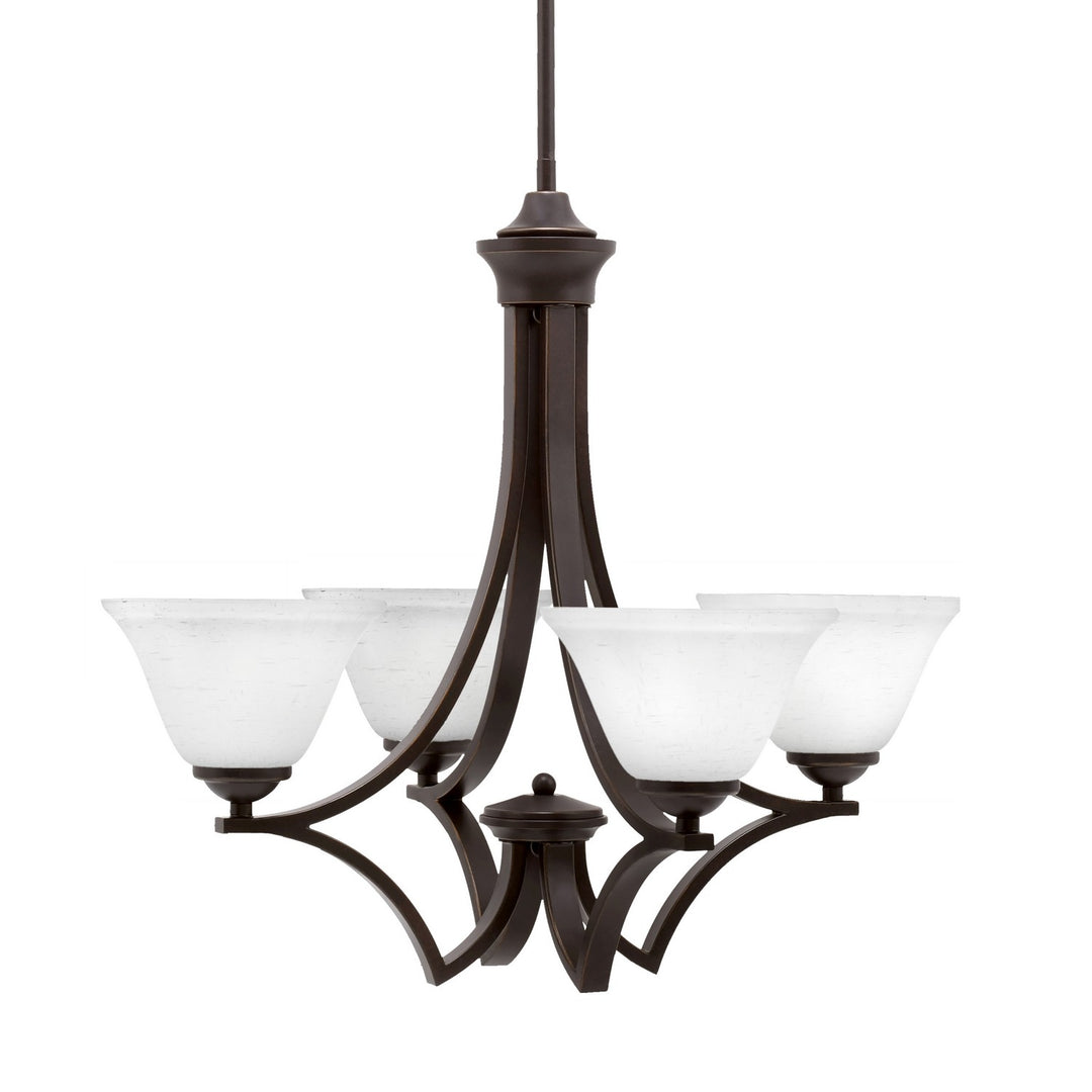 Toltec Zilo 564-DG-311 Chandelier Light - Dark Granite
