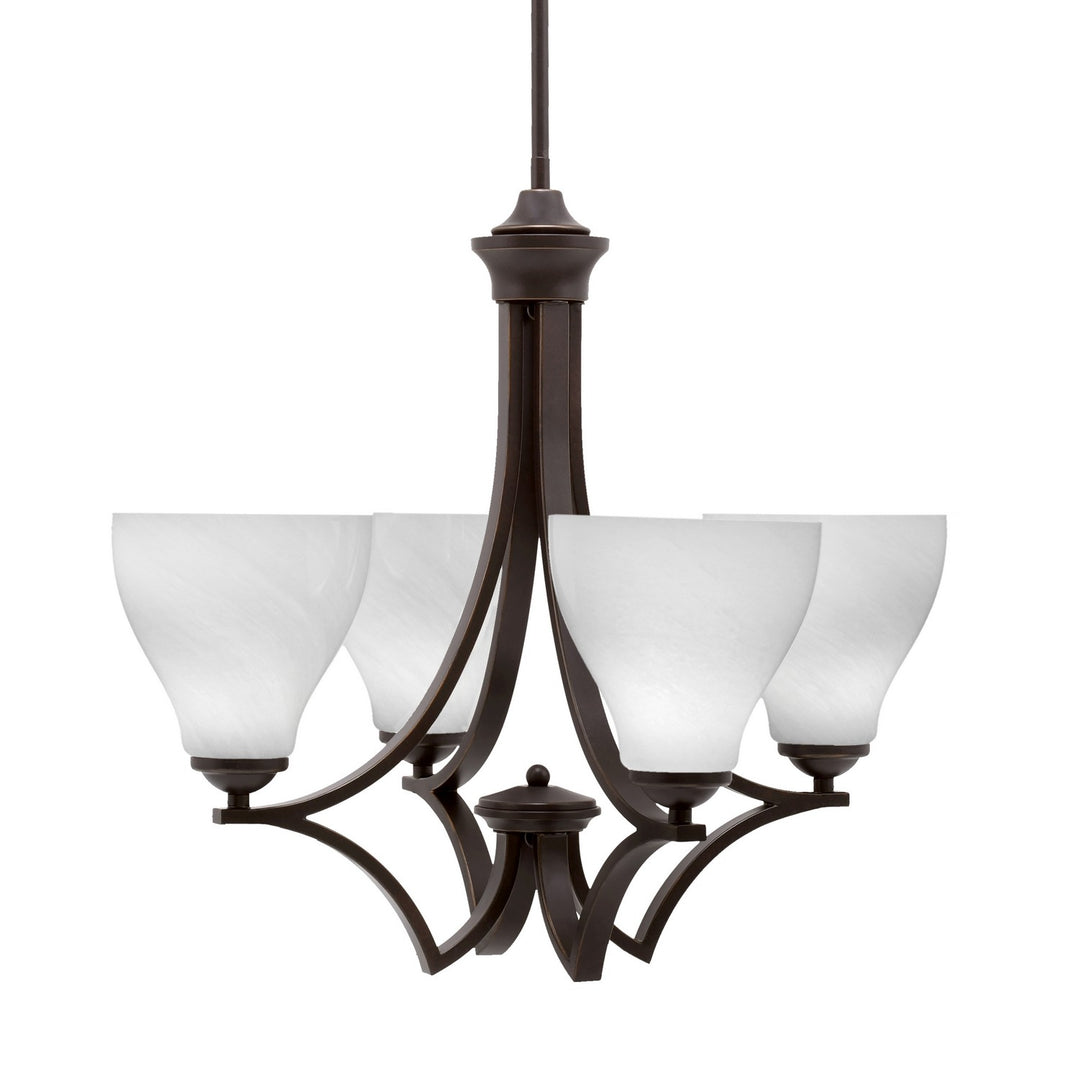 Toltec Zilo 564-DG-4761 Chandelier Light - Dark Granite