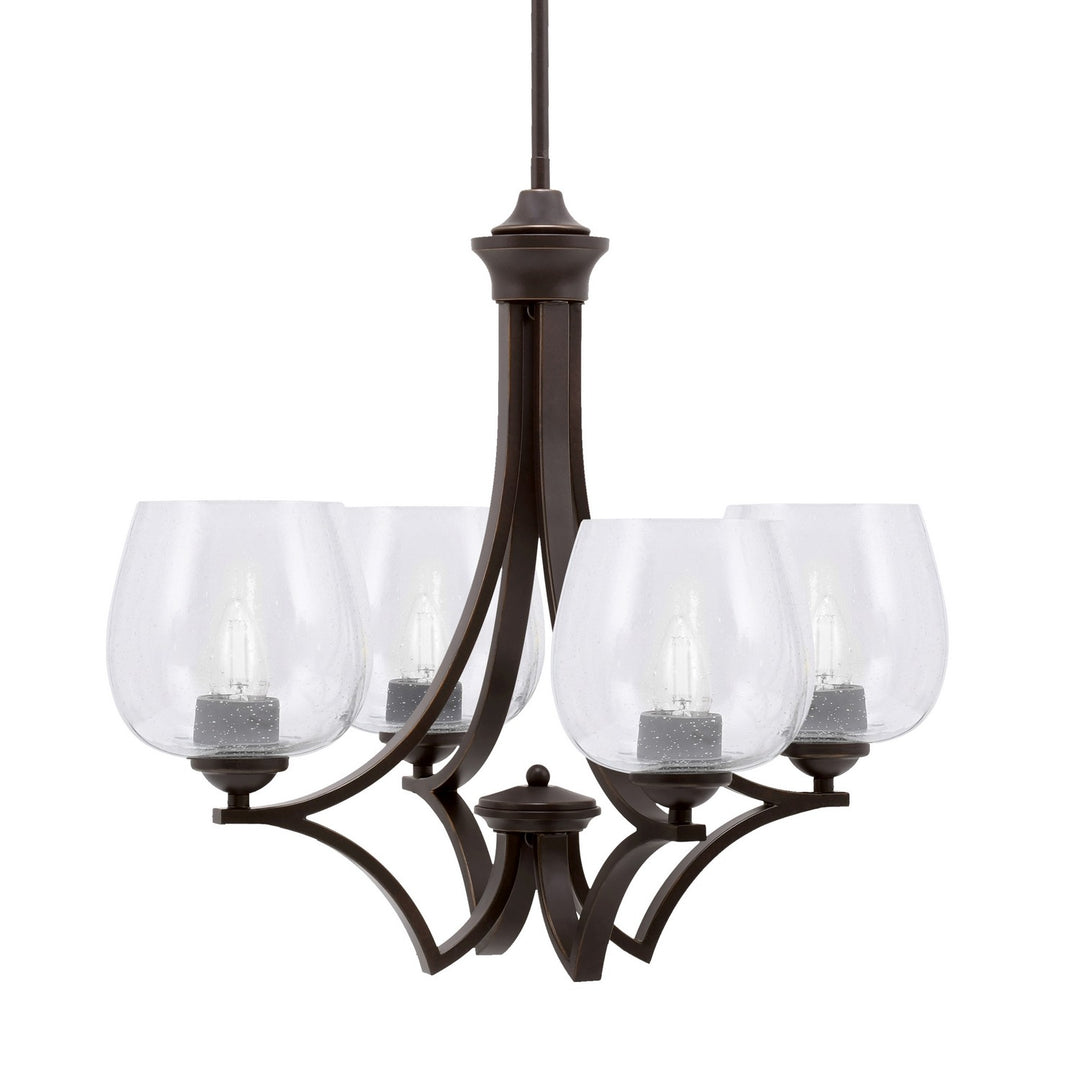 Toltec Zilo 564-DG-4810 Chandelier Light - Dark Granite