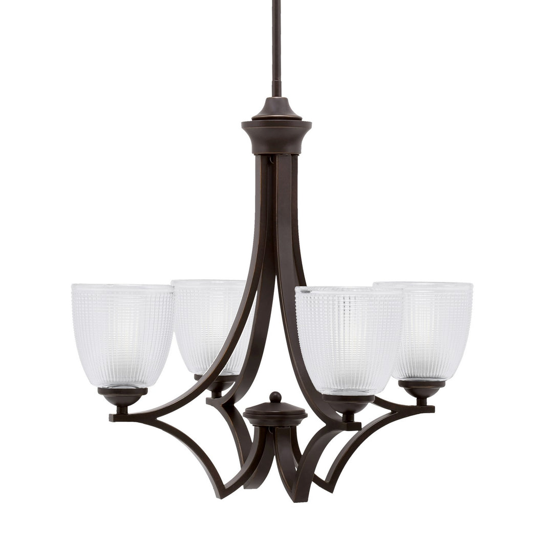 Toltec Zilo 564-DG-500 Chandelier Light - Dark Granite
