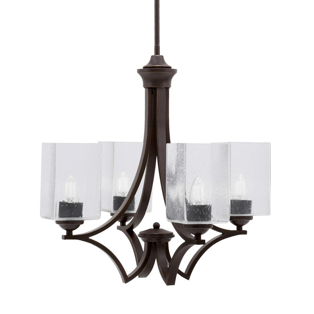 Toltec Zilo 564-DG-530 Chandelier Light - Dark Granite