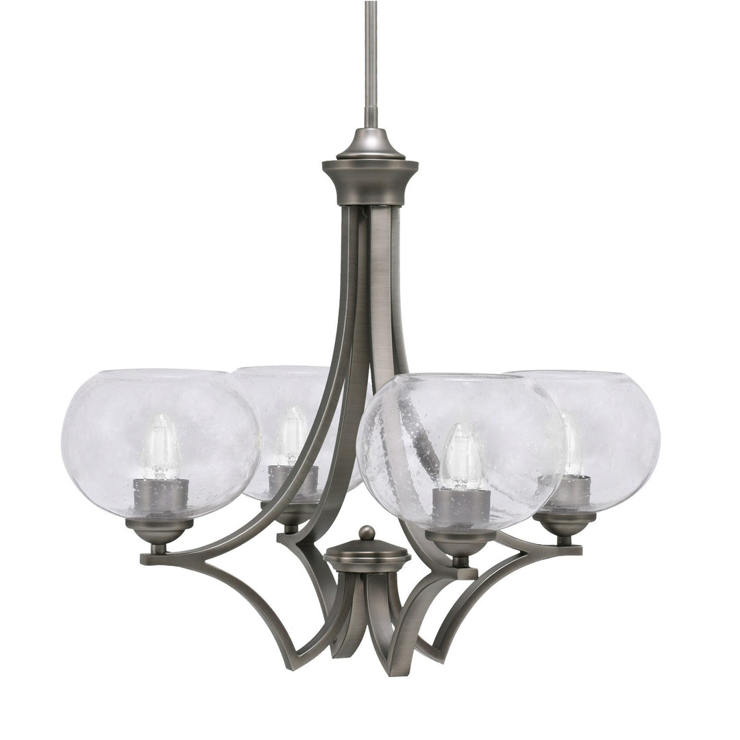 Toltec Zilo 564-GP-202 Chandelier Light - Graphite