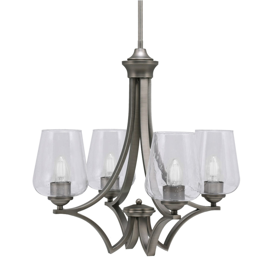 Toltec Zilo 564-GP-210 Chandelier Light - Graphite