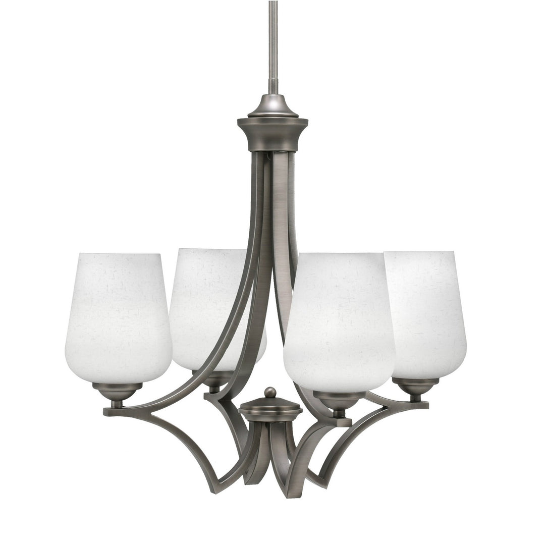 Toltec Zilo 564-GP-211 Chandelier Light - Graphite