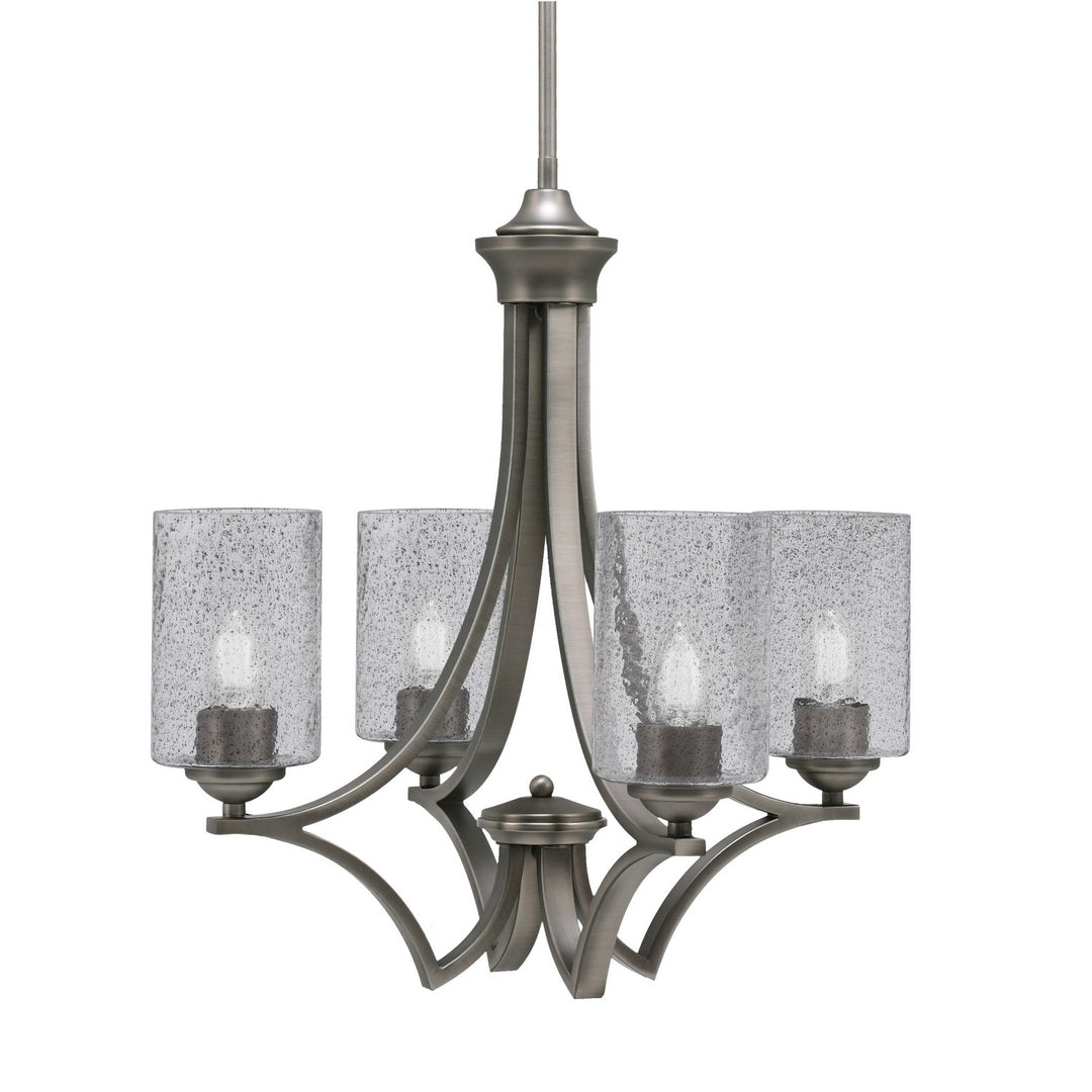 Toltec Zilo 564-GP-3002 Chandelier Light - Graphite