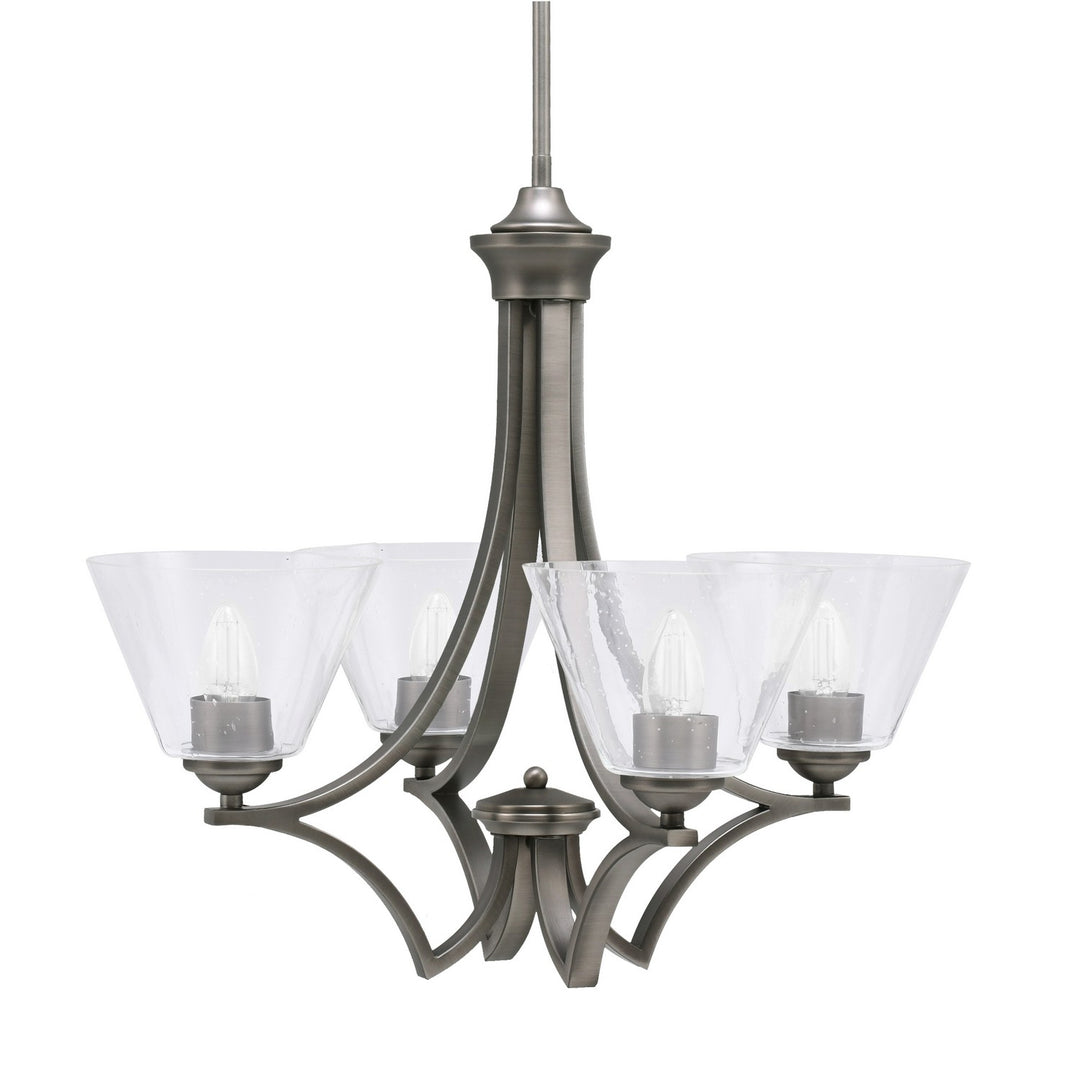 Toltec Zilo 564-GP-302 Chandelier Light - Graphite