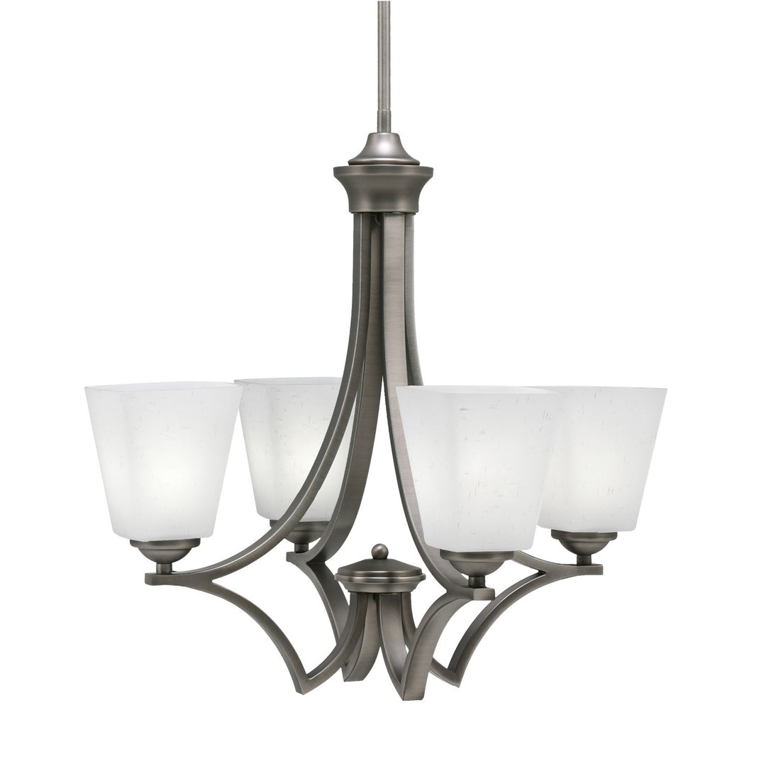 Toltec Zilo 564-GP-460 Chandelier Light - Graphite