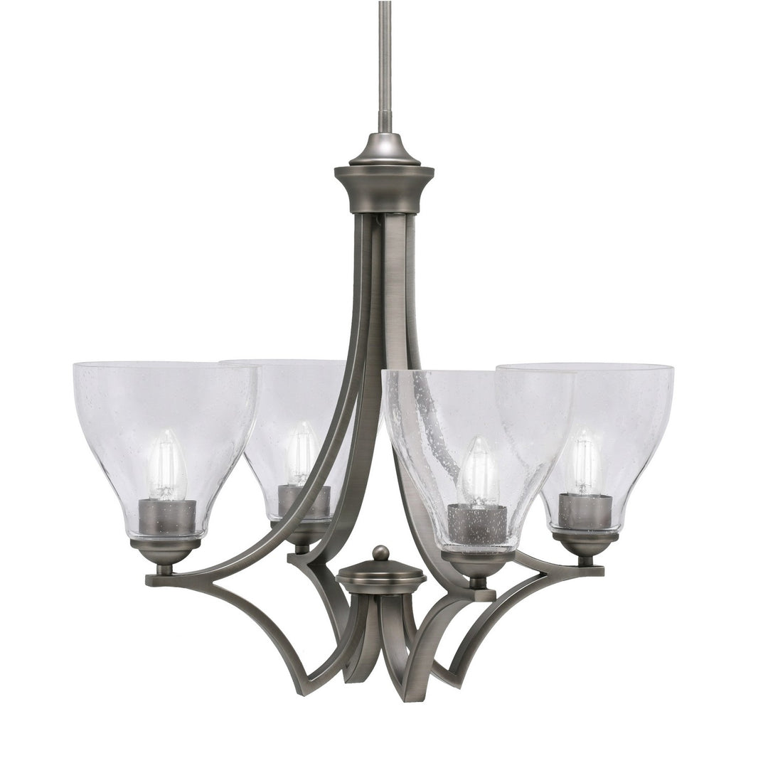 Toltec Zilo 564-GP-4760 Chandelier Light - Graphite