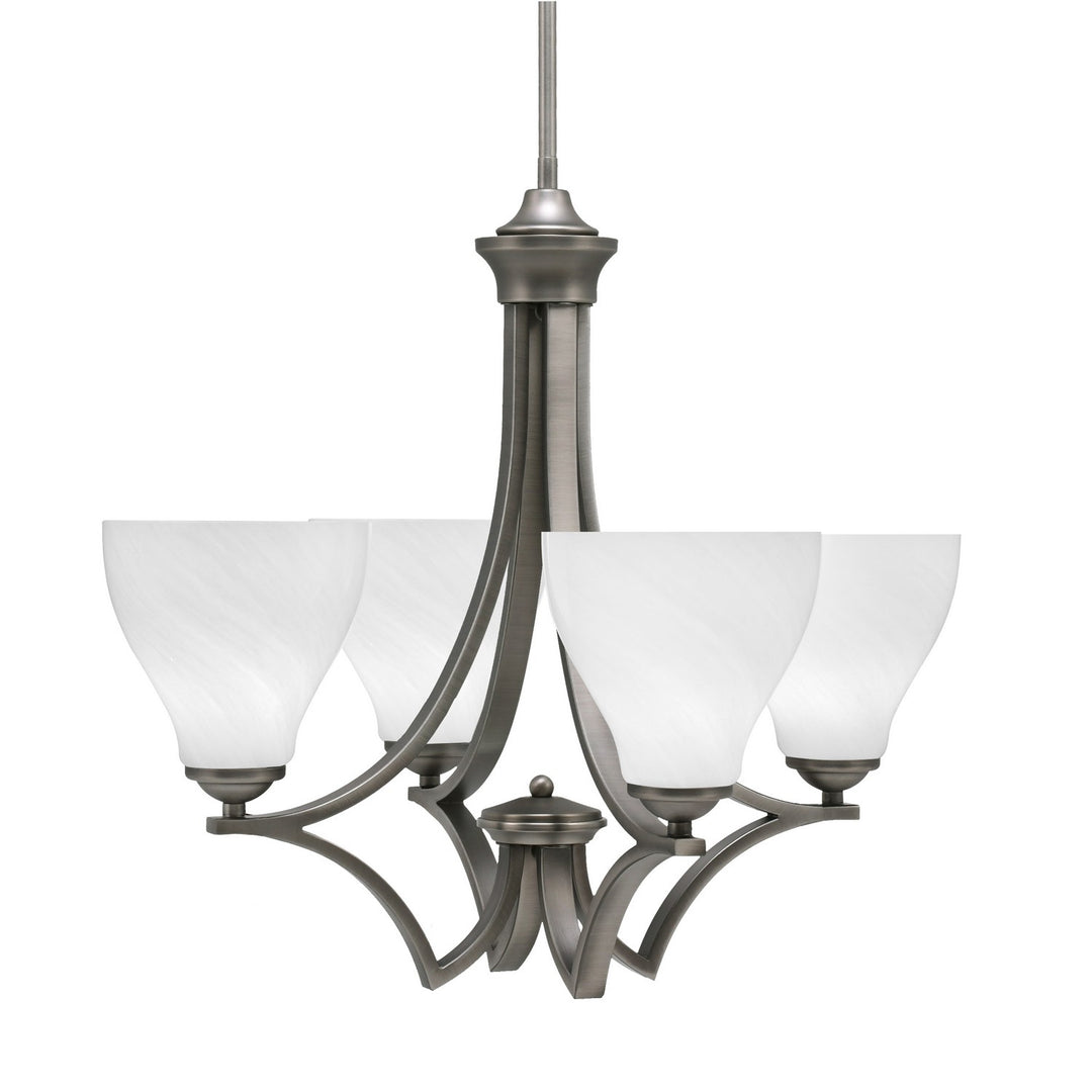 Toltec Zilo 564-GP-4761 Chandelier Light - Graphite