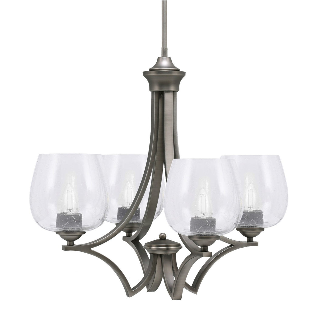 Toltec Zilo 564-GP-4810 Chandelier Light - Graphite