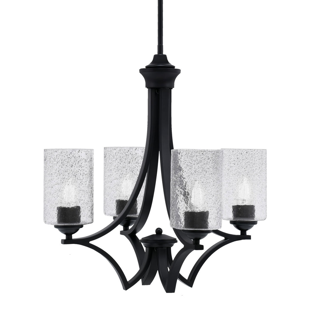 Toltec Zilo 564-MB-3002 Chandelier Light - Matte Black