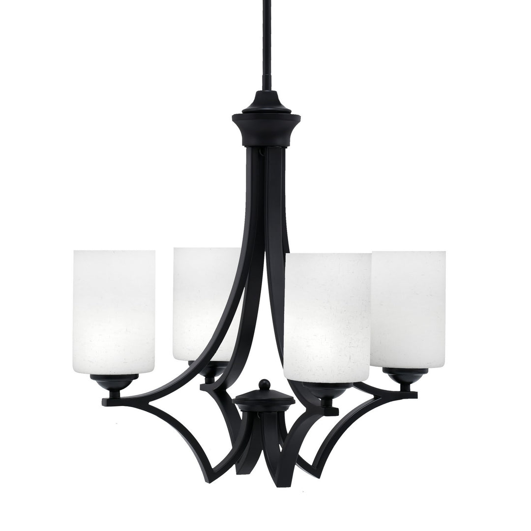 Toltec Zilo 564-MB-310 Chandelier Light - Matte Black