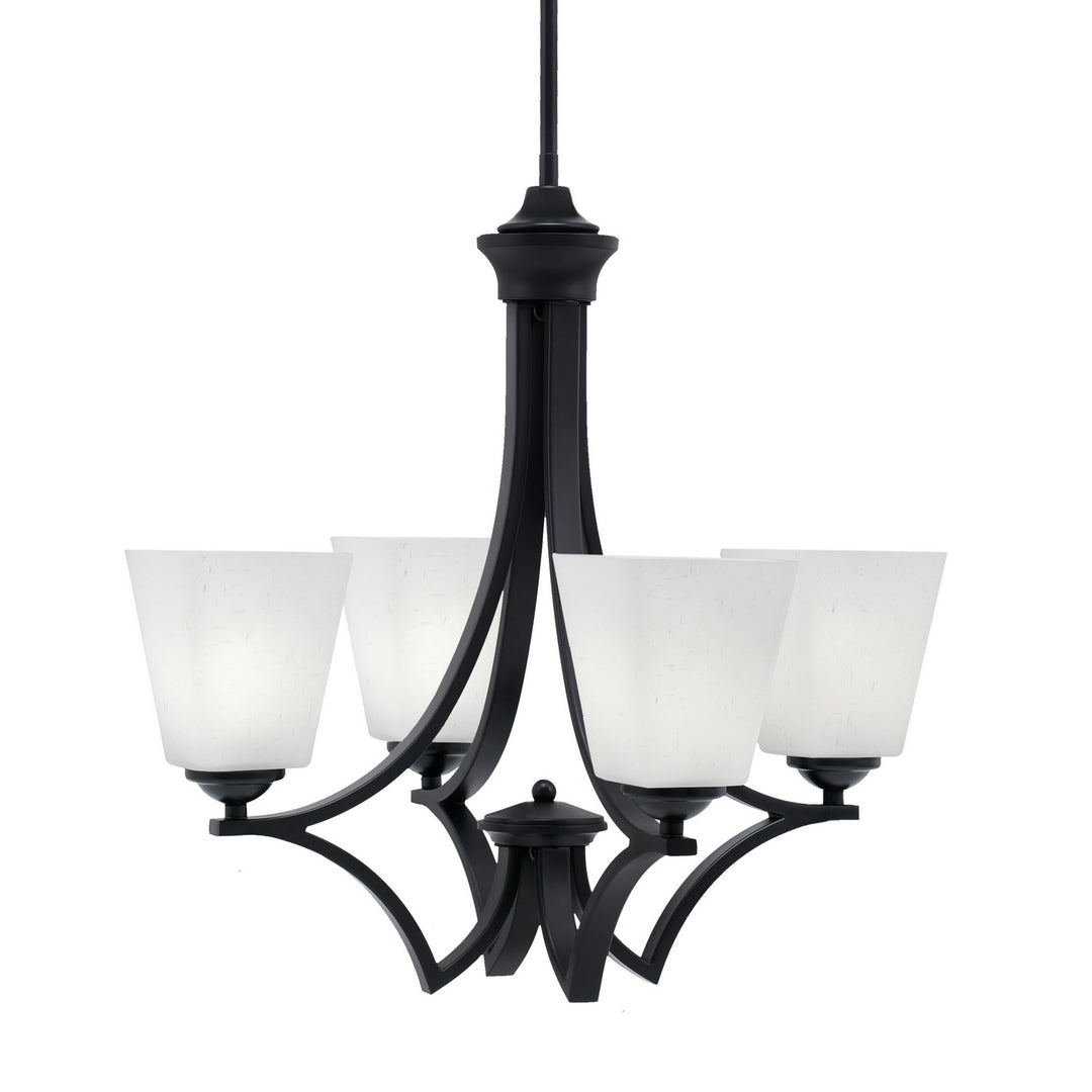 Toltec Zilo 564-MB-460 Chandelier Light - Matte Black