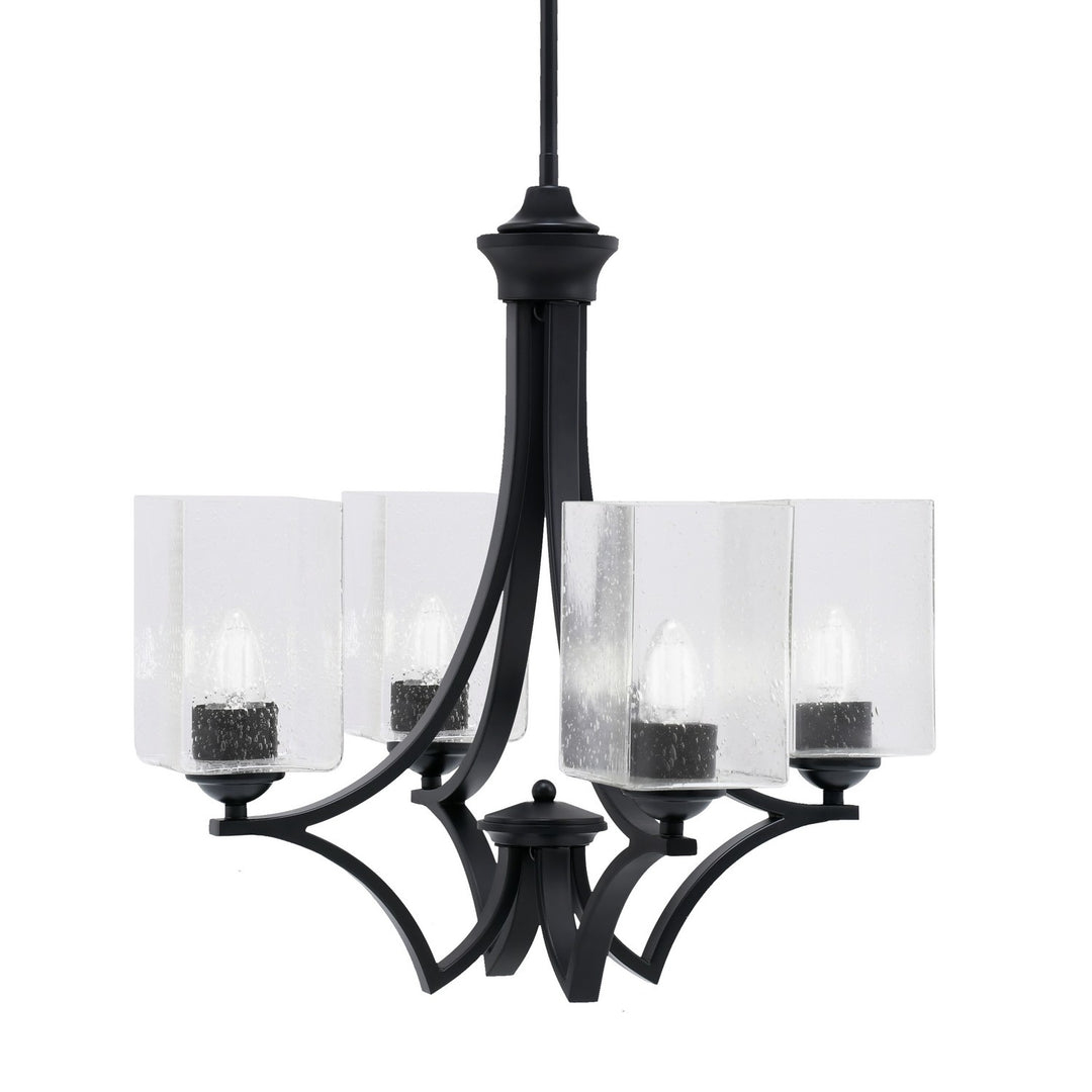 Toltec Zilo 564-MB-530 Chandelier Light - Matte Black